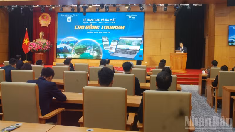 Quang cảnh buổi lễ.