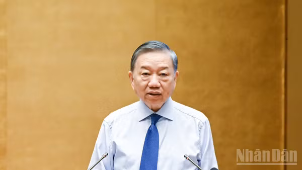 Tổng Bí thư, Chủ tịch nước Tô Lâm. (Ảnh: DUY LINH)