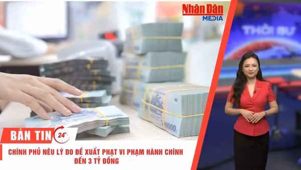 [Video] Thời sự 24h ngày 25/10/2026: Chính phủ nêu lý do đề xuất phạt vi phạm hành chính đến 3 tỷ đồng
