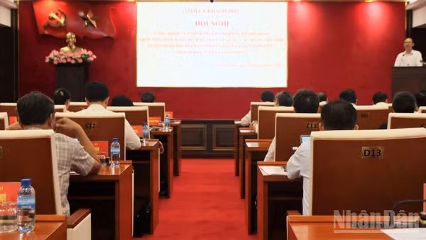 Toàn cảnh hội nghị. (Ảnh: Vũ Tân)