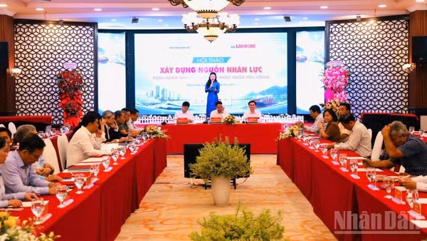 Quang cảnh hội thảo. (Ảnh: VŨ TÂN)