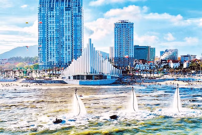 Trình diễn flyboard tại chương trình Khai hội Văn hóa-Du lịch Thành phố Hồ Chí Minh diễn ra cuối tháng 2/2026.