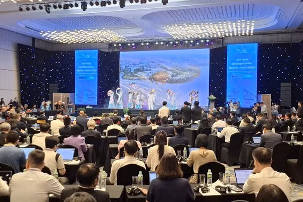 Quang cảnh tổ chức Tuần lễ Số quốc tế Việt Nam năm 2026 tại Quảng Ninh. (Ảnh: QUANG THỌ)