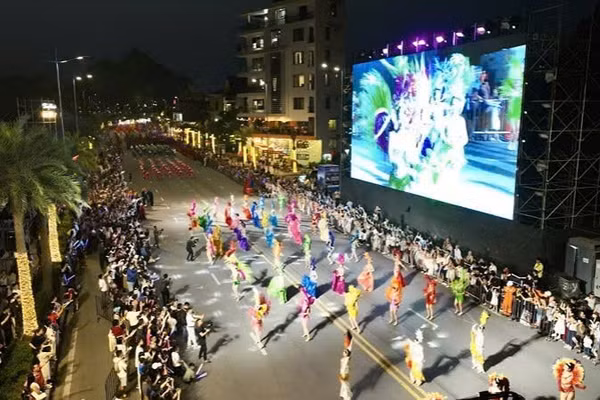 Chương trình Carnaval Hạ Long 2026. (Ảnh: Quang Thọ)