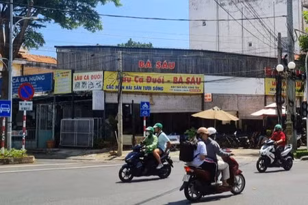 Khu nhà đất số 6 Trần Hưng Đạo, phường Vũng Tàu. (Ảnh: LÊ ĐÌNH THÌN) 