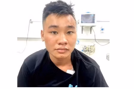 Nghi can Nguyễn Đức Anh. (Ảnh: Công an thành phố Đồng Nai)