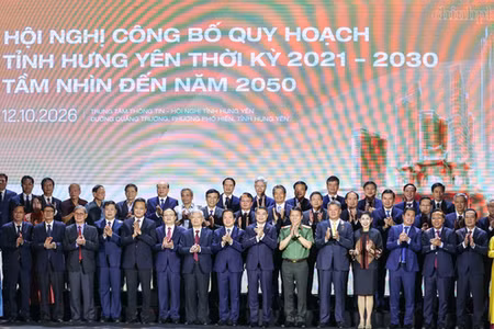 Hội nghị công bố Quy hoạch tỉnh Hưng Yên thời kỳ 2021-2030, tầm nhìn đến năm 2050.