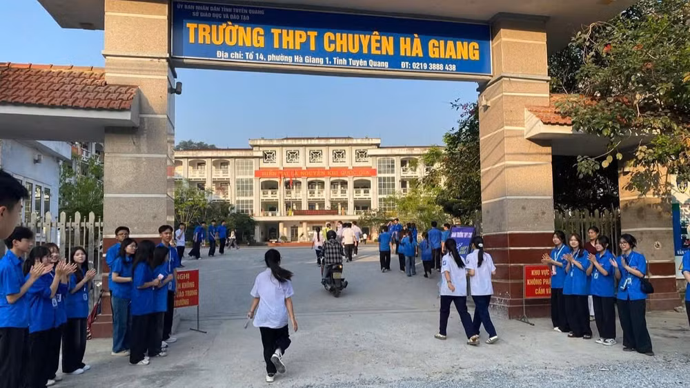 Gần 23 nghìn thí sinh tại Tuyên Quang dự kỳ thi vào lớp 10.