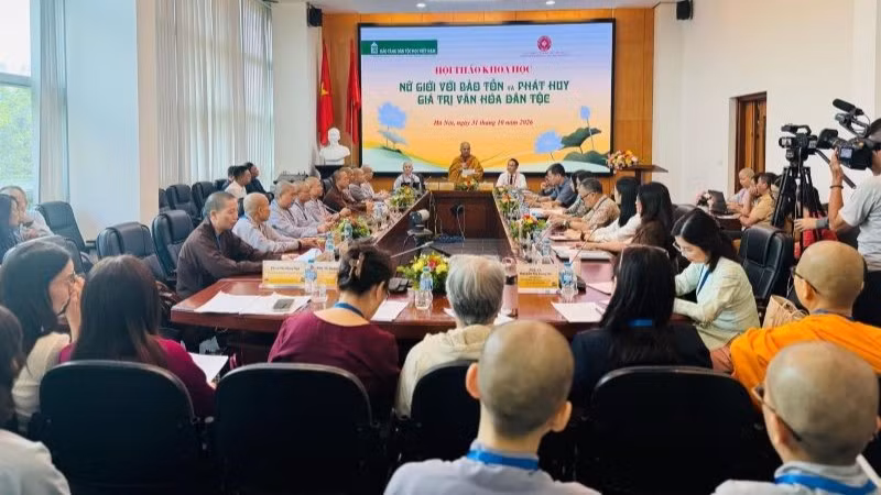 Quang cảnh hội thảo. (Ảnh: BAN TỔ CHỨC)