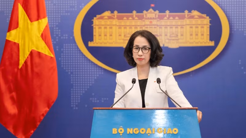 Người phát ngôn Bộ Ngoại giao Phạm Thu Hằng. (Ảnh: Bộ Ngoại giao Việt Nam)