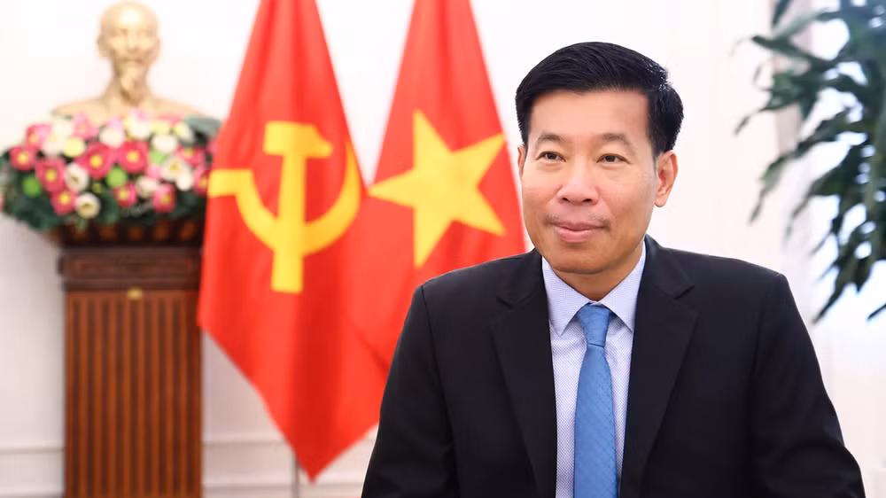 Ủy viên Trung ương Đảng, Thứ trưởng Ngoại giao Nguyễn Mạnh Cường. (Ảnh: Bộ Ngoại giao Việt Nam cung cấp)