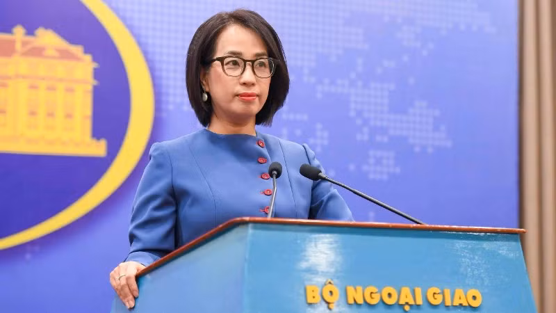 Người phát ngôn Bộ Ngoại giao Việt Nam Phạm Thu Hằng. (Ảnh: Bộ Ngoại giao)