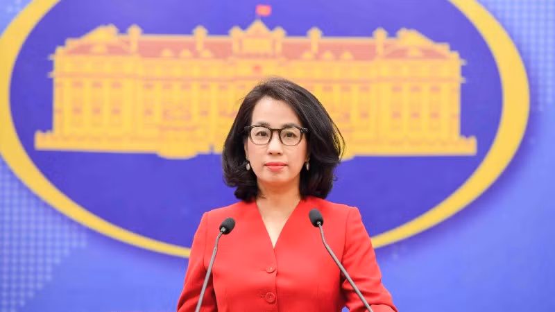Người phát ngôn Bộ Ngoại giao Việt Nam Phạm Thu Hằng. (Ảnh: Bộ Ngoại giao)