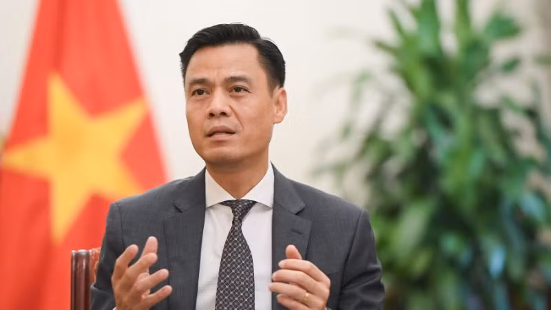 Thứ trưởng Ngoại giao Đặng Hoàng Giang. (Ảnh: Bộ Ngoại giao)