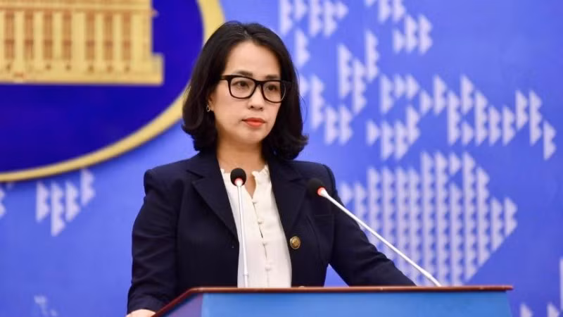 Người phát ngôn Bộ Ngoại giao Việt Nam Phạm Thu Hằng. (Ảnh: Bộ Ngoại giao)