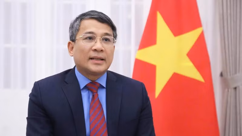 Ủy viên Trung ương Đảng, Thứ trưởng Thường trực Ngoại giao Nguyễn Minh Vũ. (Ảnh: Bộ Ngoại giao Việt Nam)
