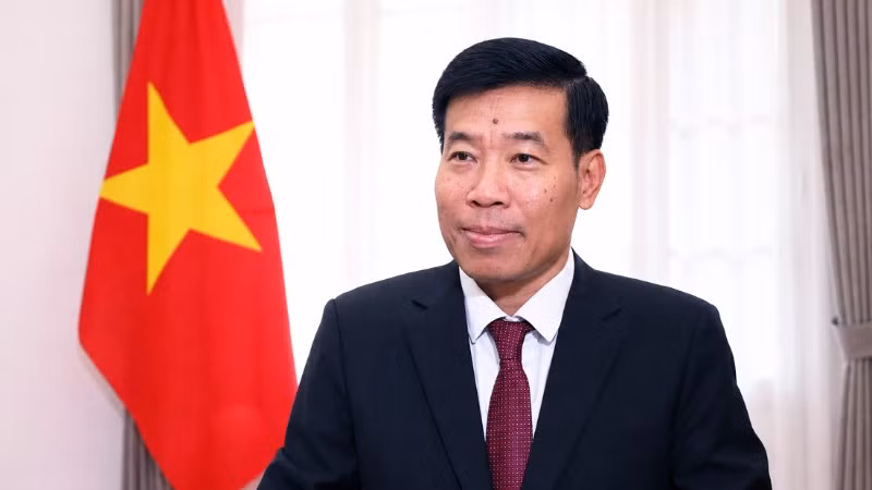 Thứ trưởng Ngoại giao Nguyễn Mạnh Cường. (Ảnh: Bộ Ngoại giao)