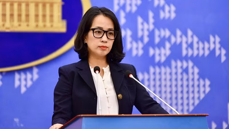 Người phát ngôn Bộ Ngoại giao Việt Nam Phạm Thu Hằng. (Ảnh: Bộ Ngoại giao)