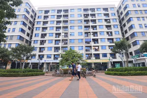 Một khu nhà ở xã hội tại Hà Nội đã được đưa vào sử dụng. (Ảnh minh họa)