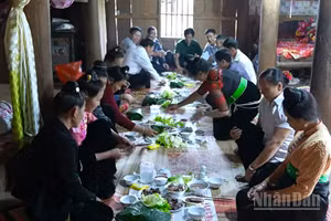 Tết của người Thái thường được chuẩn bị từ rất sớm.