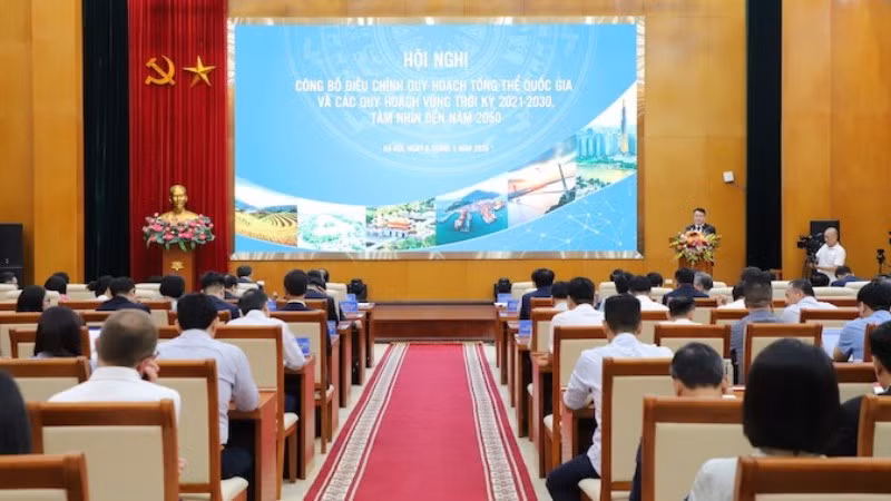 Hội nghị công bố điều chỉnh Quy hoạch tổng thể quốc gia và các quy hoạch vùng thời kỳ 2021-2030, tầm nhìn đến năm 2050 diễn ra tại Hà Nội.