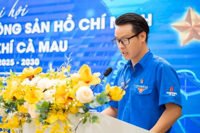 Anh Nguyễn Thanh Tân, Phó Bí thư Đoàn thanh niên Công ty Khí Cà Mau-một trong bảy thanh niên xuất sắc của PV GAS trúng tuyển Chương trình PV-Youth 2025.