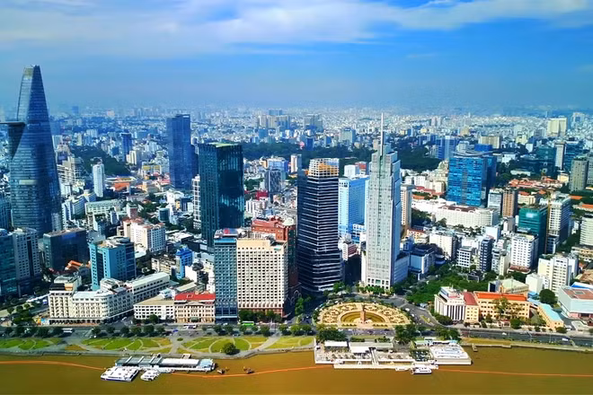 Thành phố Hồ Chí Minh bứt phá trên bảng xếp hạng tài chính toàn cầu, vươn lên thứ hạng 67. (Ảnh: TÙNG ANH)