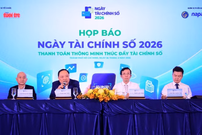 Các đại biểu chia sẻ thông tin chuỗi hoạt động "Ngày tài chính số 2026". (Ảnh : TT)