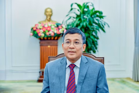 Thứ trưởng Thường trực Bộ Ngoại giao Nguyễn Minh Vũ. 