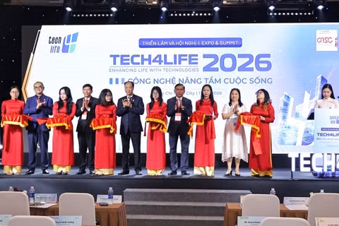 Nghi thức khai mạc sự kiện. (Ảnh: Cộng tác viên)