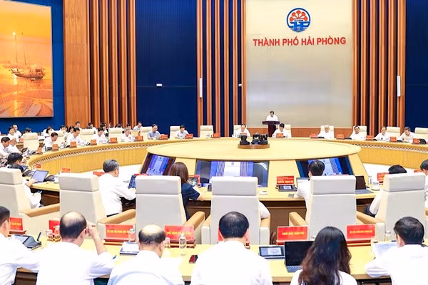 Quang cảnh hội nghị. (Ảnh: XUÂN TRƯỜNG)