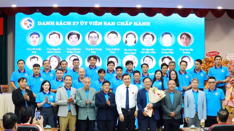 Danh sách 27 Ủy viên Ban Chấp hành Liên đoàn Bóng bàn Thành phố Hồ Chí Minh nhiệm kỳ 2025-2030.