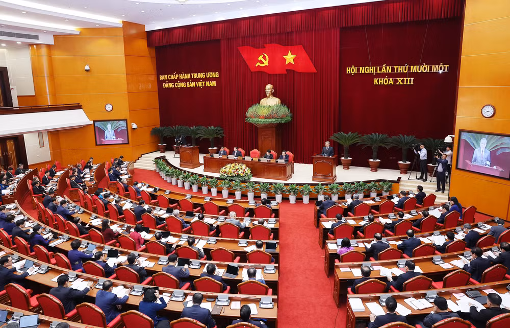 Sau Hội nghị Trung ương 11 khóa XIII, Bộ Chính trị, Ban Bí thư đã ban hành một số kết luận về tiếp tục triển khai các nhiệm vụ bảo đảm tổ chức bộ máy của đơn vị hành chính 2 cấp hoạt động thông suốt, hiệu quả. (Ảnh: ĐĂNG KHOA)