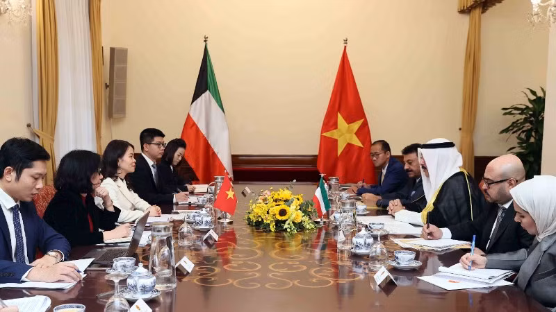 Quang cảnh Tham vấn chính trị lần thứ tư giữa Bộ Ngoại giao hai nước Việt Nam và Kuwait vào tháng 12/2024. Ảnh tư liệu: An Đăng - TTXVN