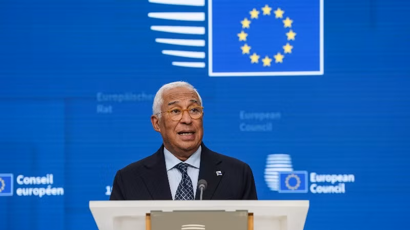 Chủ tịch Hội đồng châu Âu Antonio Costa.