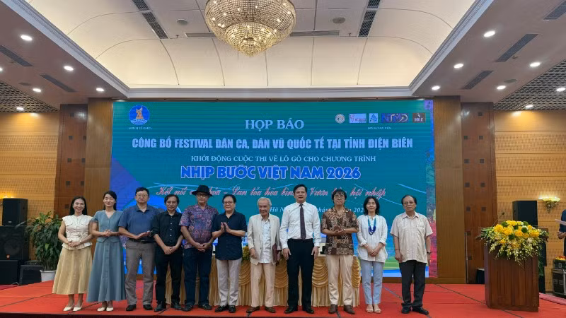 Ban tổ chức phát động Cuộc thi sáng tác biểu trưng Festival Dân ca, Dân vũ quốc tế 2026.