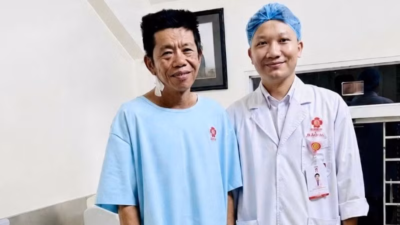 Bệnh nhân C. đã hồi phục sau điều trị.