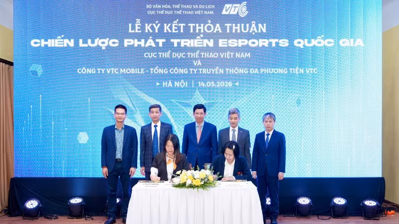 Sự kiện ký kết hợp tác mang ý nghĩa nâng tầm thể thao điện tử Việt Nam thành mũi nhọn trong nền kinh tế sáng tạo.