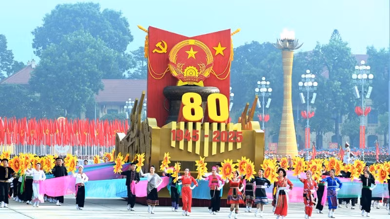 Lễ diễu binh, diễu hành kỷ niệm 80 năm Cách mạng Tháng Tám thành công và Quốc khánh 2/9.