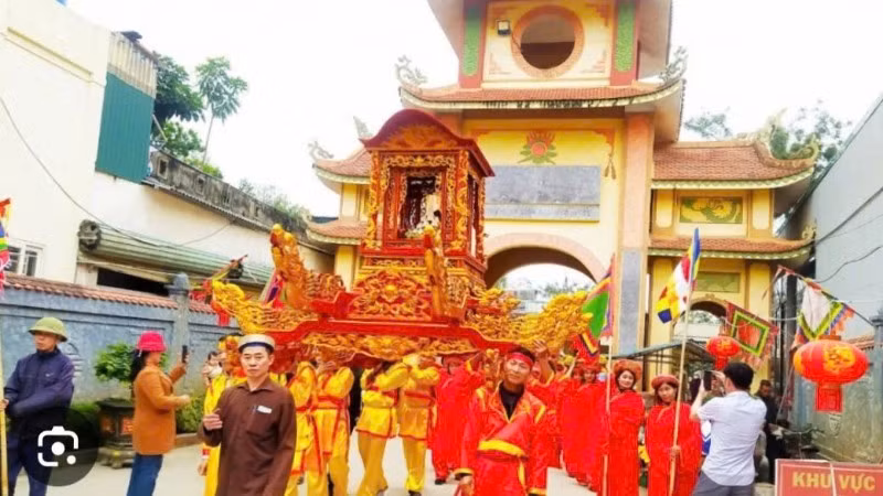 Lễ hội Đền Phố Cát ở Thanh Hóa.