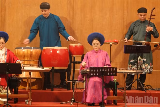 Các nghệ sĩ từ khoa Âm nhạc truyền thống, Nhạc viện Thành phố Hồ Chí Minh sẽ biểu diễn tại Liên hoan Âm nhạc dân tộc quốc tế Thành phố Hồ Chí Minh 2026. (Ảnh: LINH BẢO)