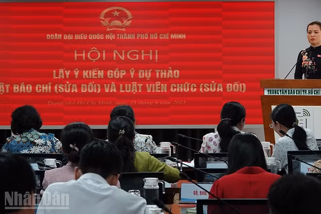 Quang cảnh hội nghị. (Ảnh: LINH BẢO)