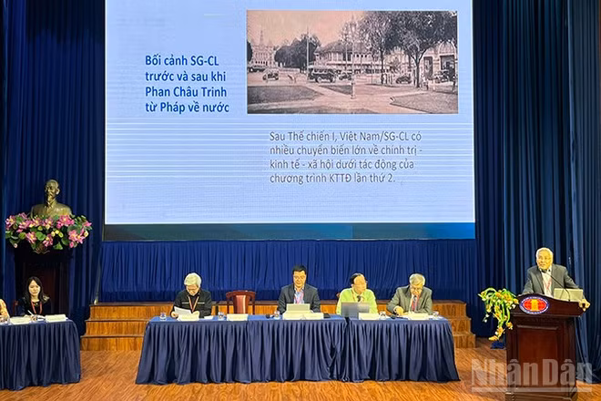 Quang cảnh buổi hội thảo. (Ảnh: LINH BẢO)
