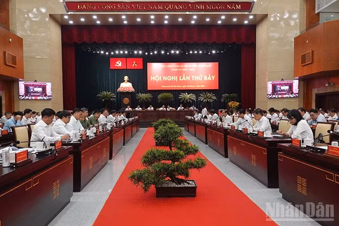 Quang cảnh hội nghị. (Ảnh: LINH BẢO)