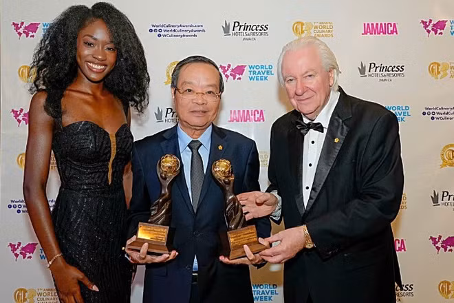 Lễ hội Văn hóa ẩm thực, món ngon Saigontourist Group 2026 được World Culinary Awards trao hai giải thưởng quan trọng. (Ảnh: Saigontourist Group cung cấp).