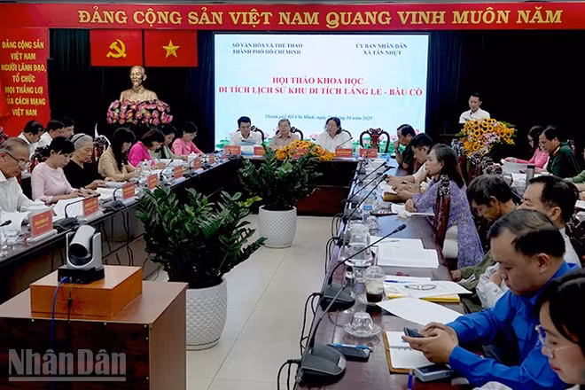 Quang cảnh hội thảo. (Ảnh: LINH BẢO)