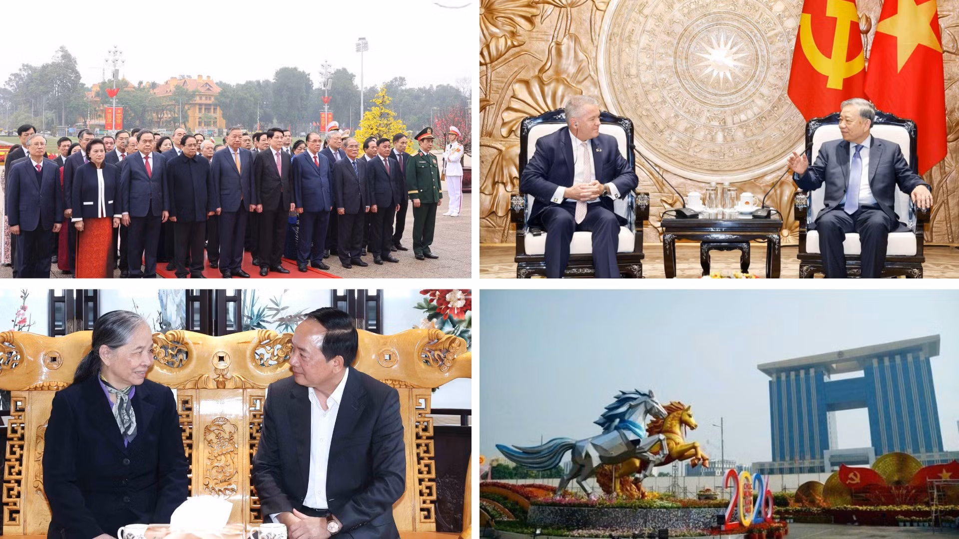 Tin nổi bật ngày 13/2: Lãnh đạo Đảng, Nhà nước dâng hương tưởng niệm và thăm, chúc Tết nhân dịp Xuân Bính Ngọ 2026; quy định về quản lý và sử dụng thẻ đảng viên