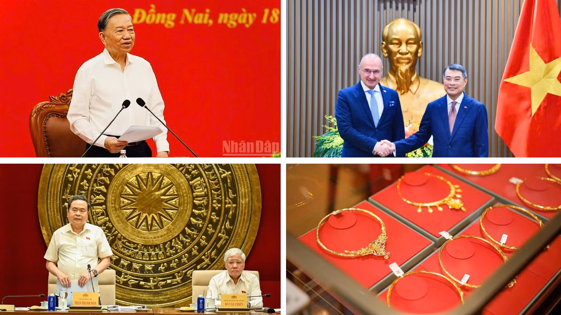 Tin nổi bật ngày 18/5: Tổng Bí thư, Chủ tịch nước Tô Lâm làm việc với Ban Thường vụ Thành ủy Đồng Nai; Cảnh báo lừa đảo yêu cầu cài đặt thẻ bảo hiểm xã hội điện tử