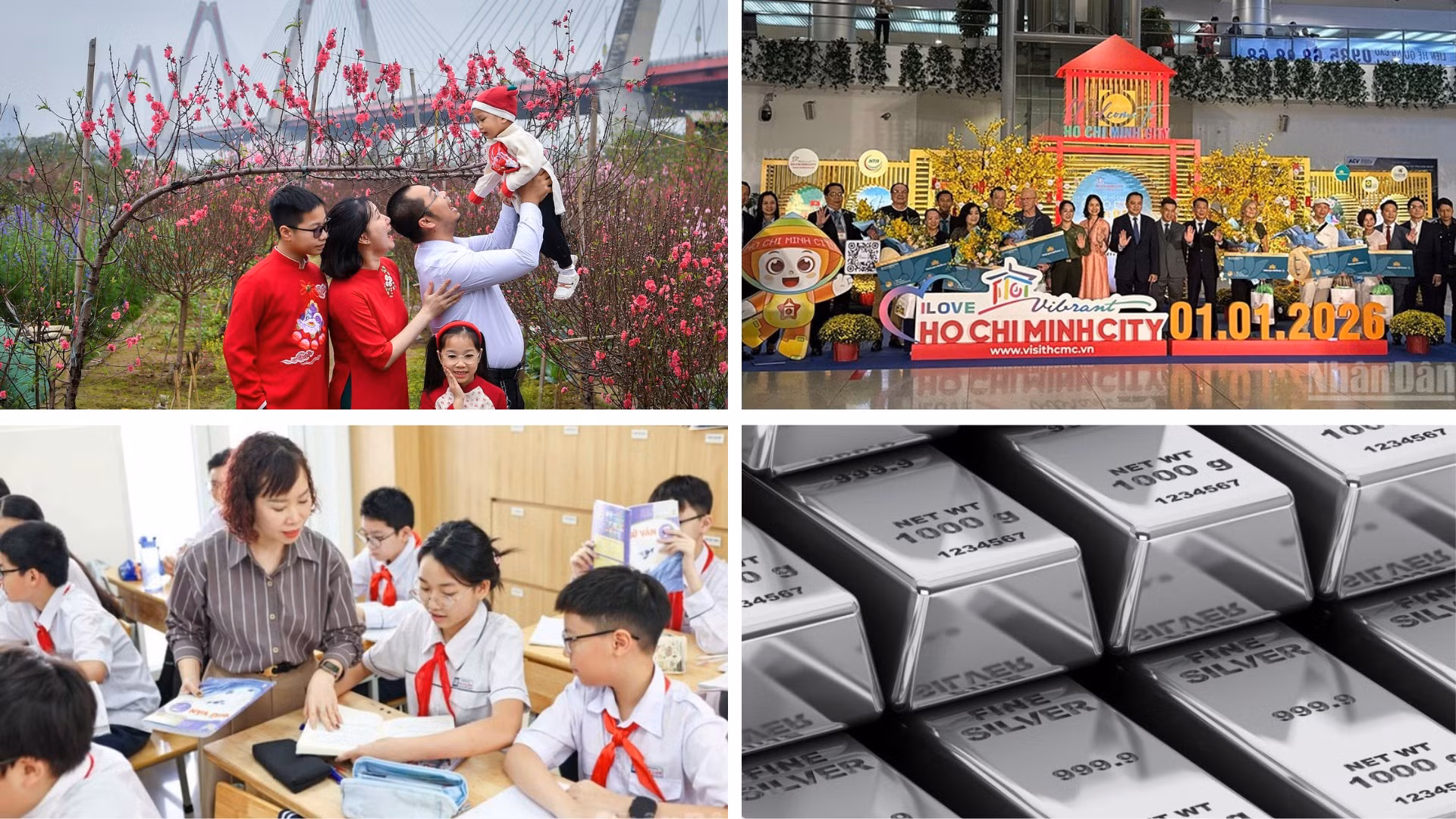 Tin nổi bật ngày 1/1: Thế giới chào đón năm mới; nhiều luật, chính sách mới có hiệu lực từ ngày 1/1/2026; cháy nổ quán bar ở Thụy Sĩ làm ít nhất 40 người chết