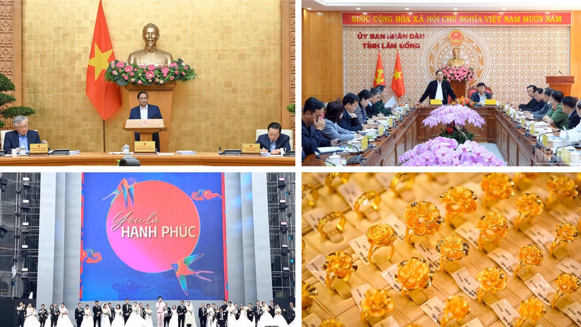 Tin nổi bật ngày 6/12: Chính phủ họp thường kỳ tháng 11; vàng trong nước giảm mạnh